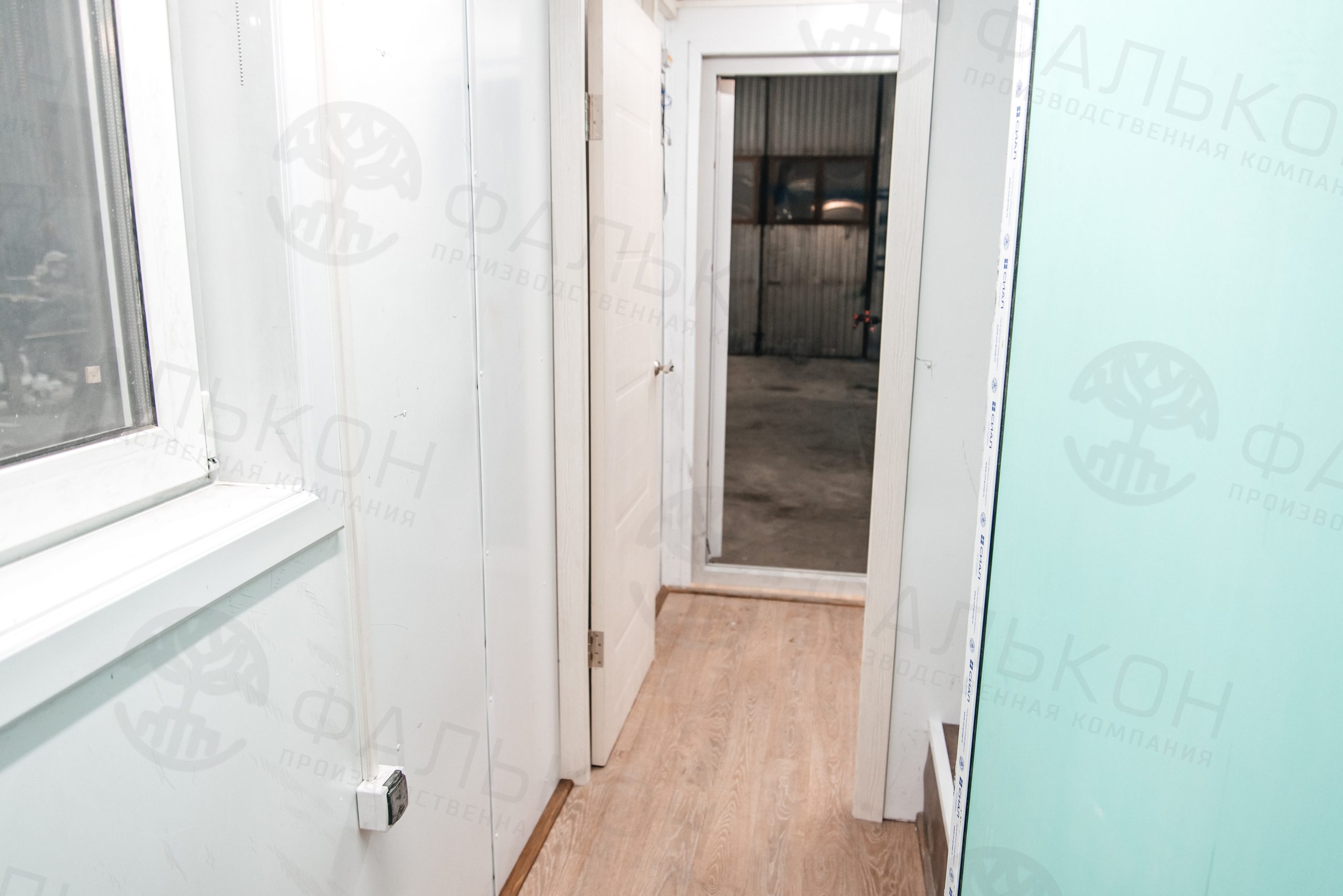 Сантехнический модуль (блок-контейнер) для 3 человек