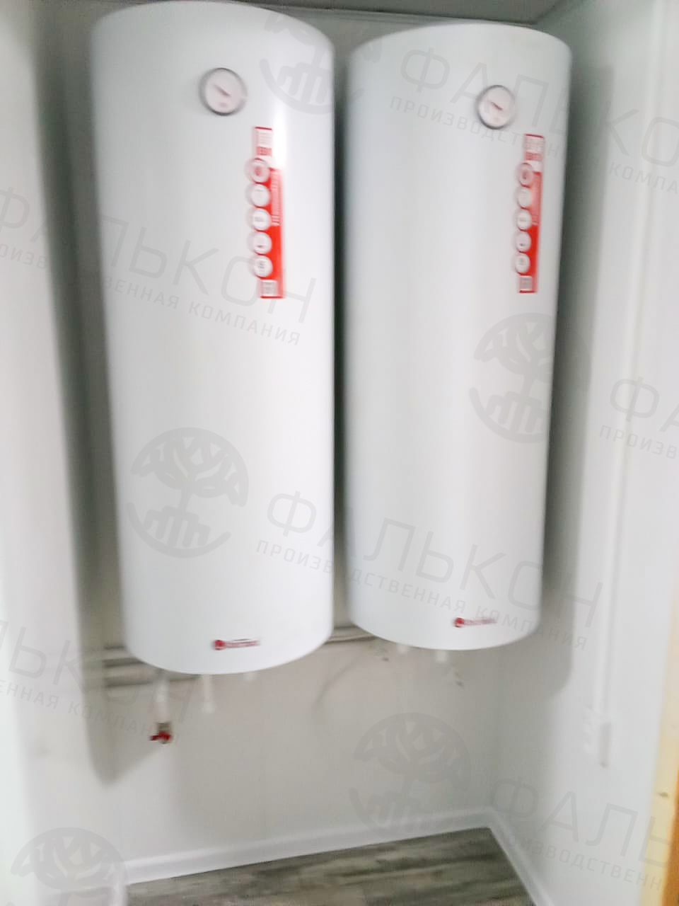 Душевой модуль (блок-контейнер) 4 душевых+6 раковин.