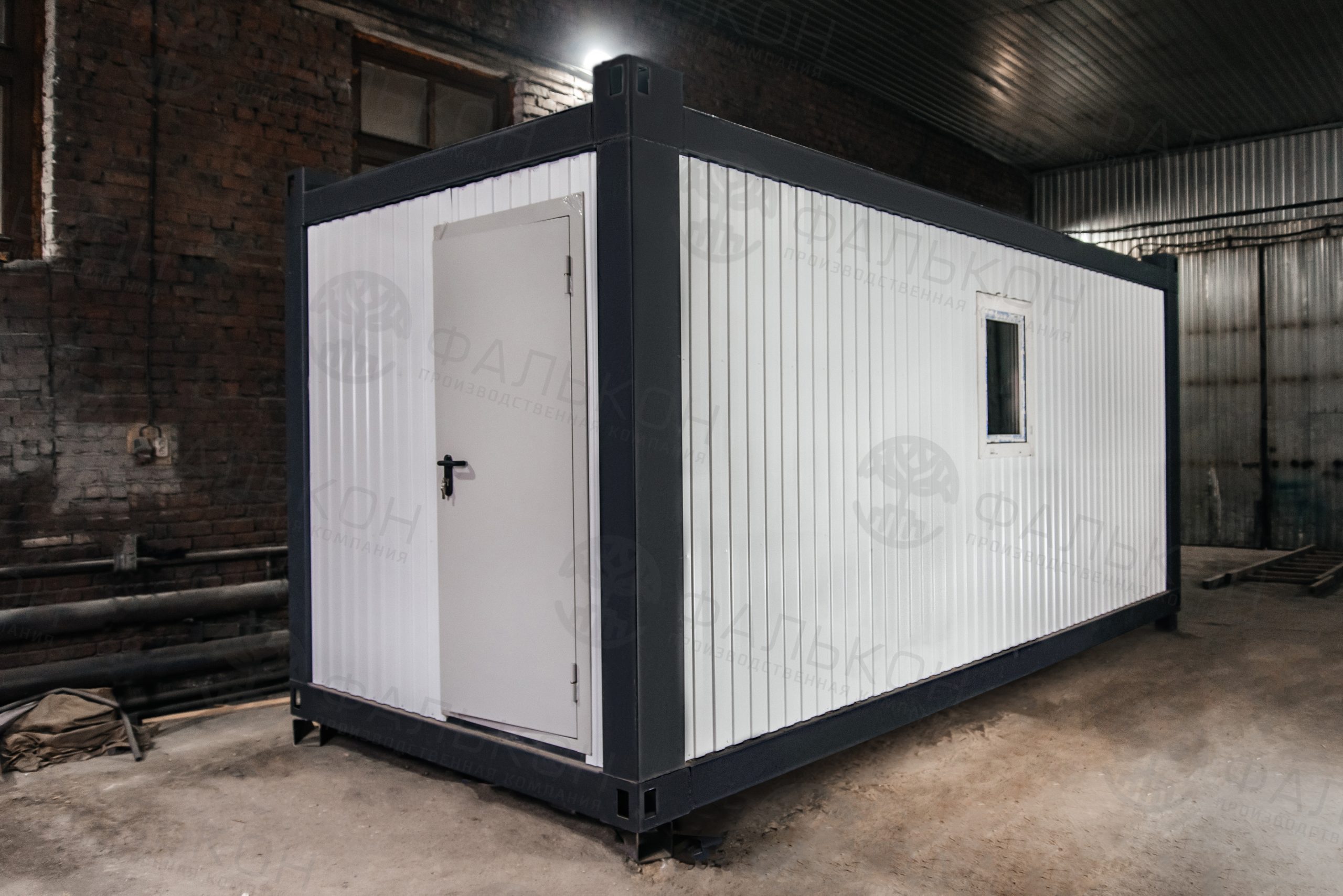 Сантехнический модуль (блок-контейнер) для 3 человек