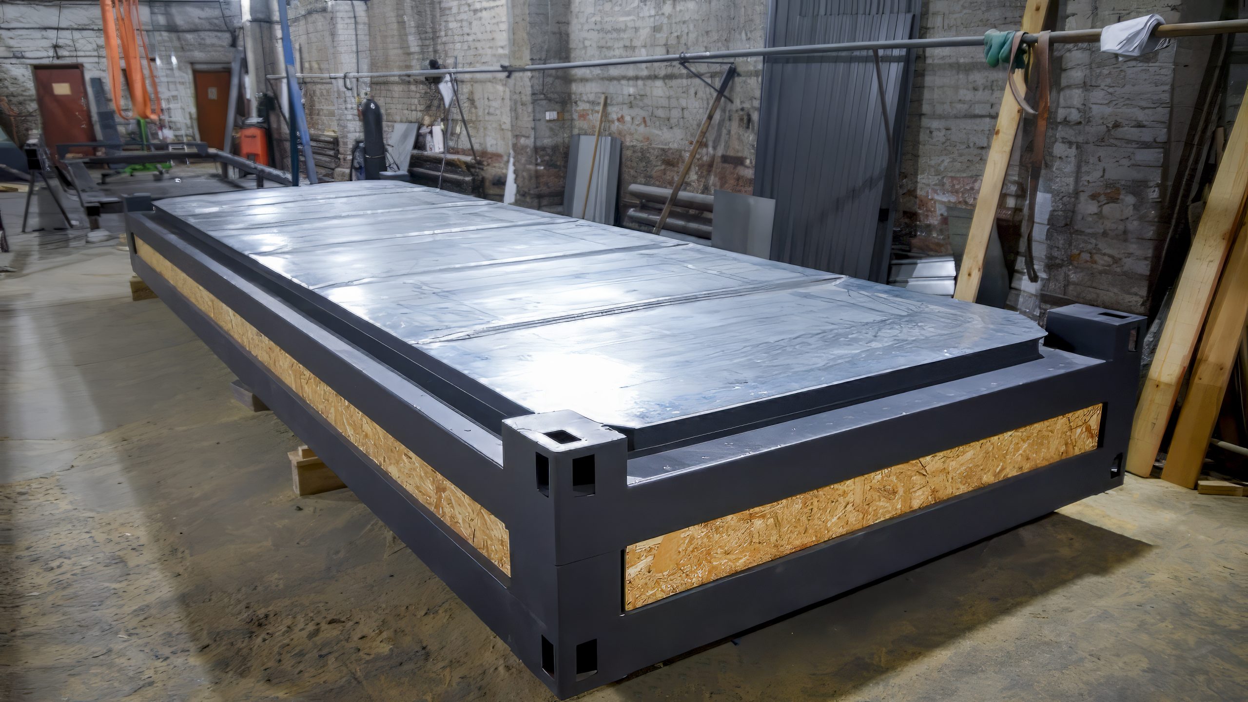 Блок-контейнер ТРАНСПАК 6×2,44 м из сэндвич-панелей 150 мм.