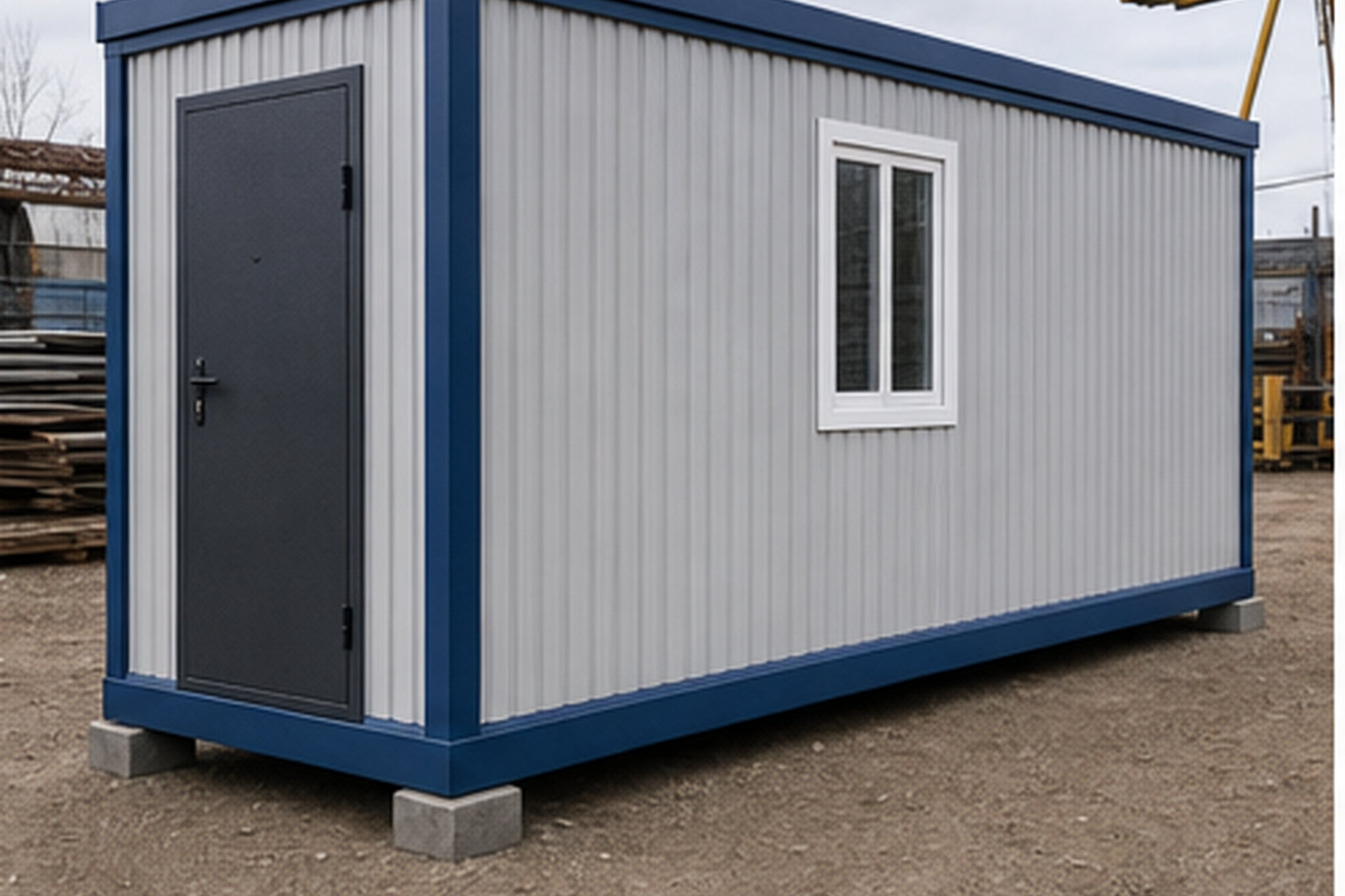 Строительная бытовка 6×2,4 м
