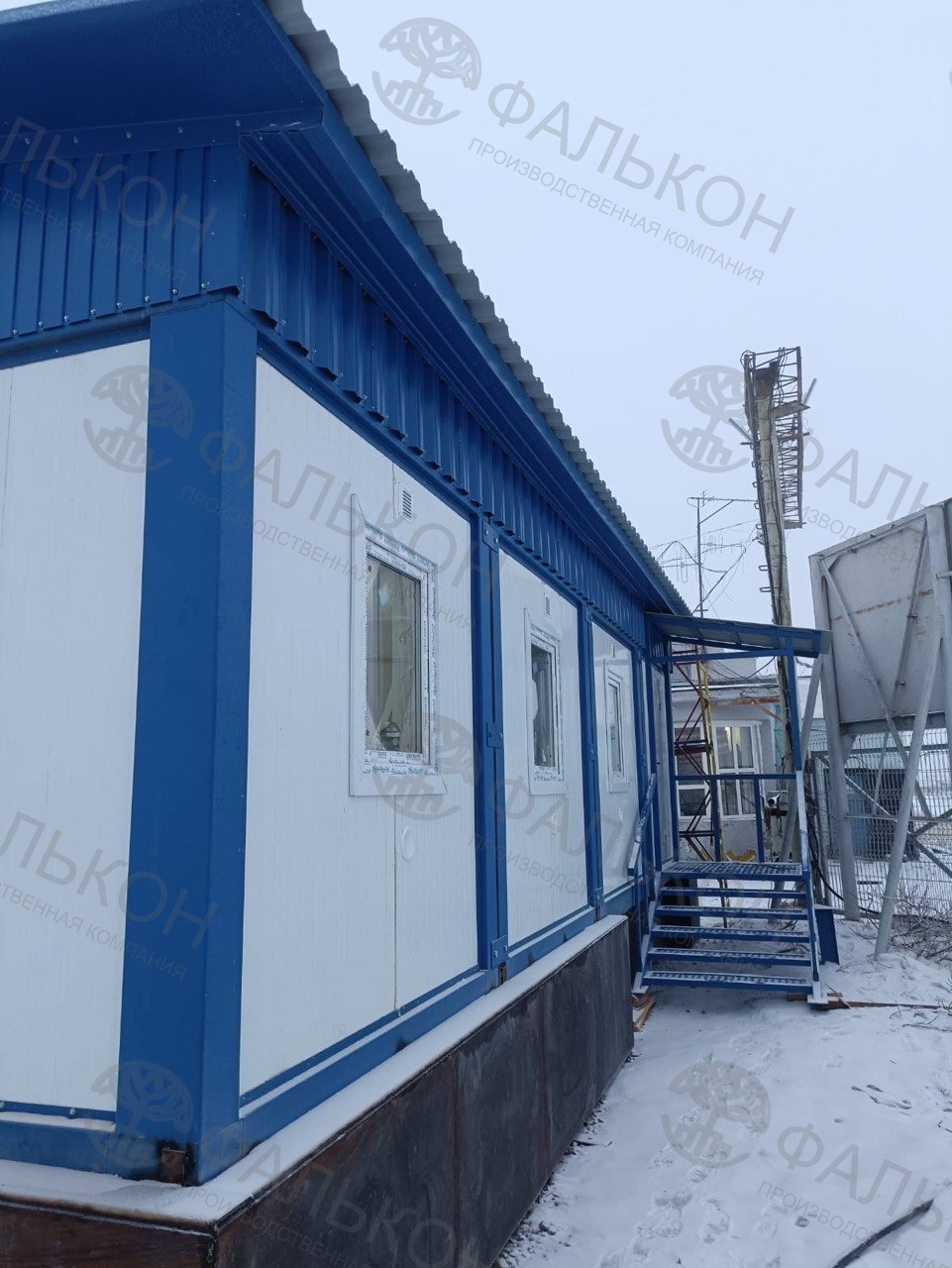 Модульное здание 10×6 м ТРАНСПАК