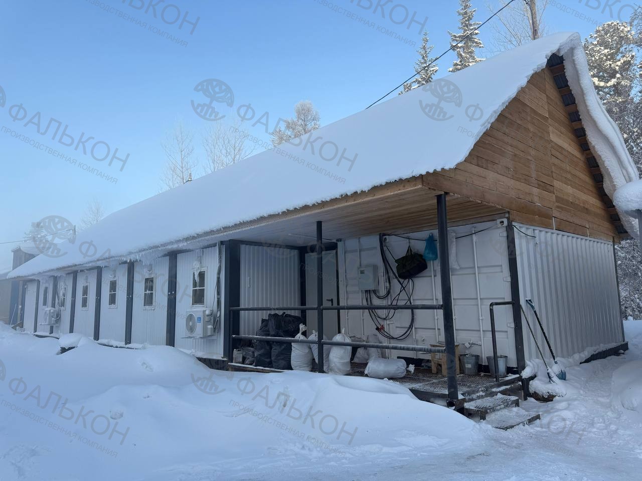 Вахтовый городок для объекта Сфера Майнинг